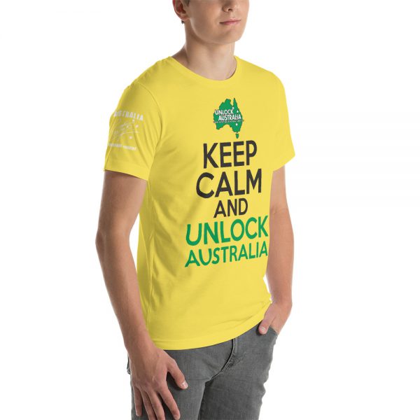 Unisex T-Shirt - Unlock Australia - Keep Calm Design