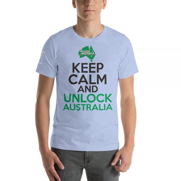 Unisex T-Shirt - Unlock Australia - Keep Calm Design