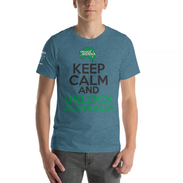 Unisex T-Shirt - Unlock Australia - Keep Calm Design