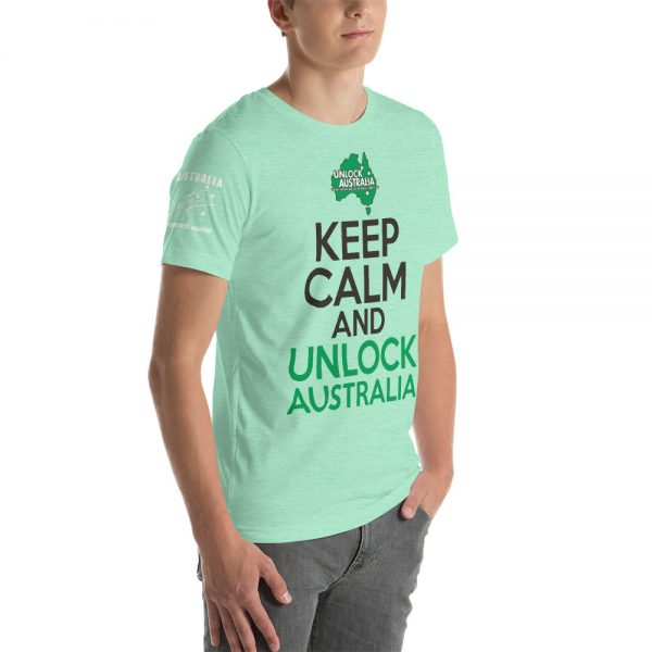 Unisex T-Shirt - Unlock Australia - Keep Calm Design