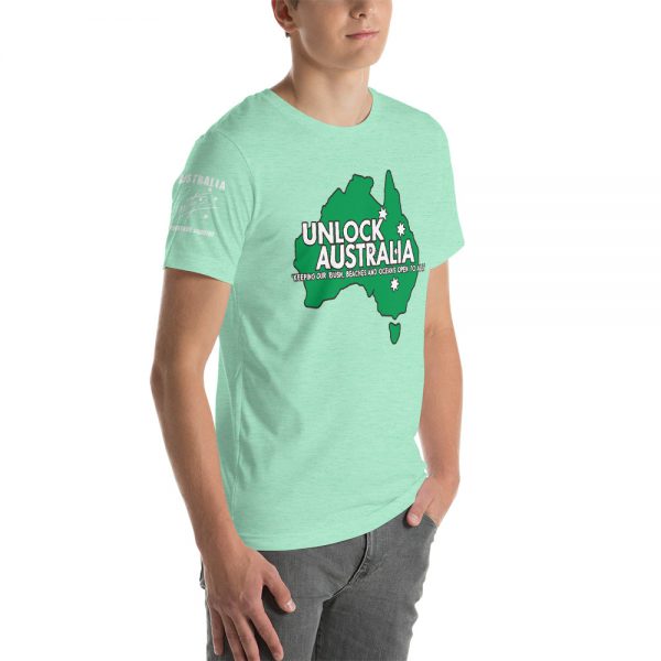 Unisex T-Shirt - Unlock Australia - Aus Map Design