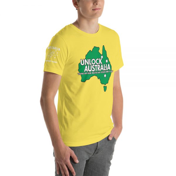 Unisex T-Shirt - Unlock Australia - Aus Map Design