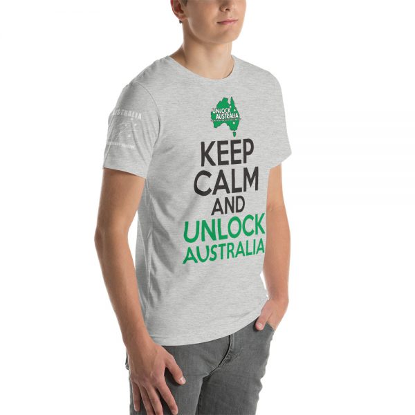 Unisex T-Shirt - Unlock Australia - Keep Calm Design