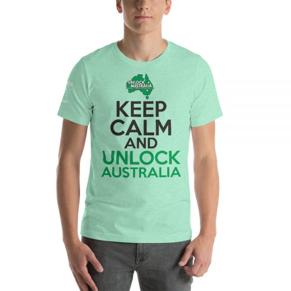 Unisex T-Shirt - Unlock Australia - Keep Calm Design