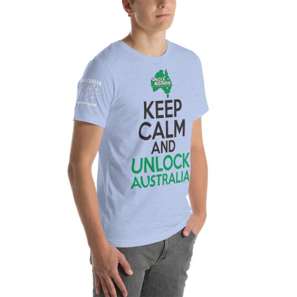 Unisex T-Shirt - Unlock Australia - Keep Calm Design