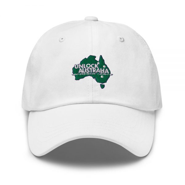 Baseball Cap - Unlock Australia - Map Design