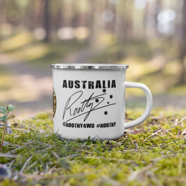 Enamel Mug - Unlock Australia - Map Design