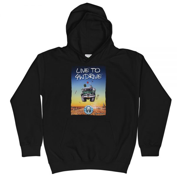 Kids Hoodie - Roothy Lifestyle - Live To 4WDrive Design