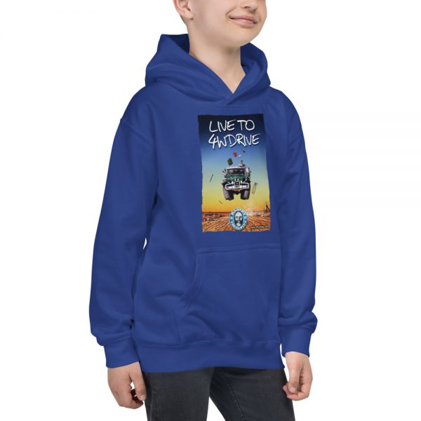 Kids Hoodie - Roothy Lifestyle - Live To 4WDrive Design