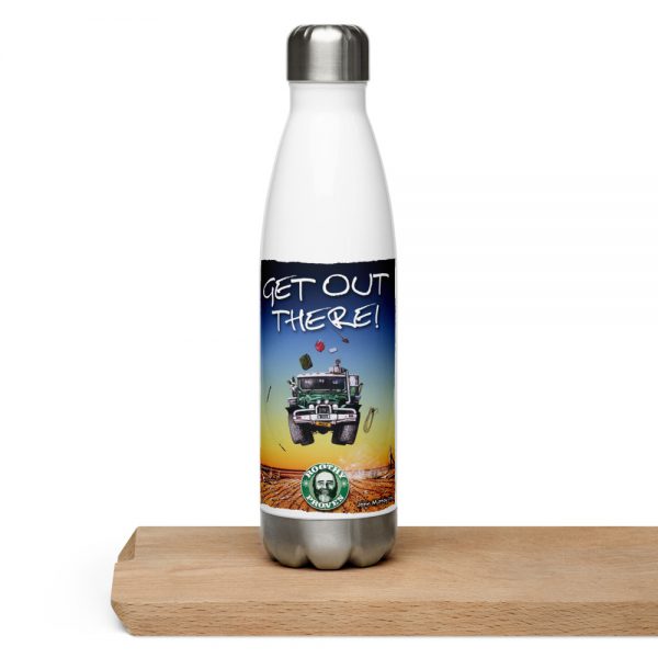 Stainless Steel Water Bottle - Roothy Lifestyle - Get Out There Design