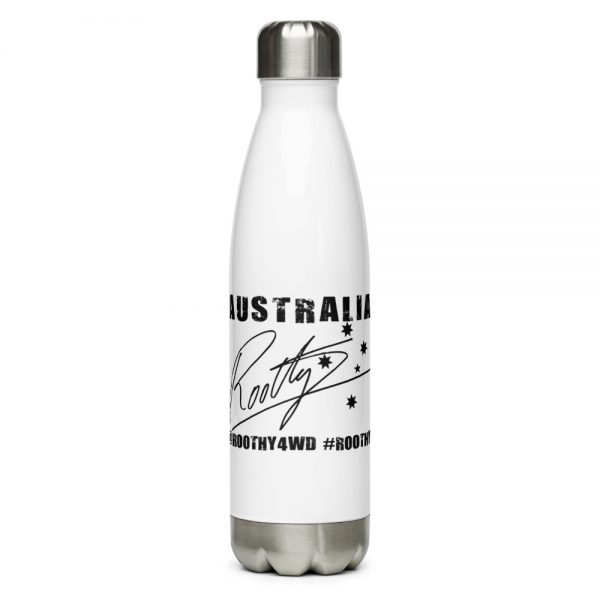 Stainless Steel Water Bottle - Unlock Australia - Map Design