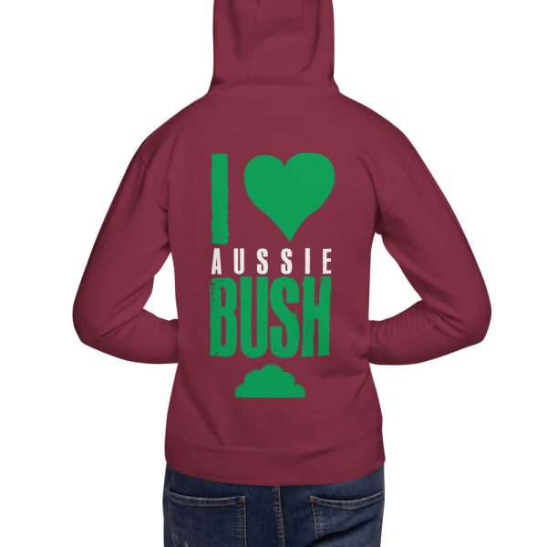 Unisex Hoodie - Unlock Australia - Love Bush Design