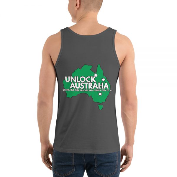 Unisex Tank Top - Unlock Australia - Keep Calm Design