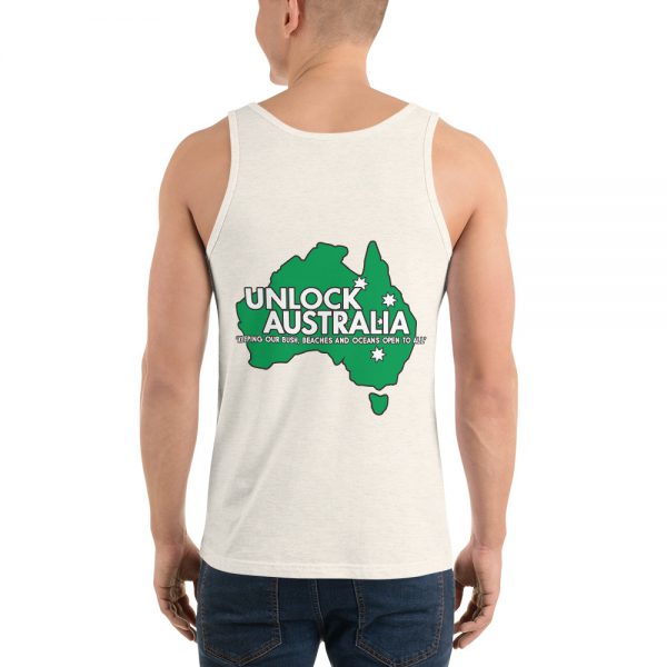 Unisex Tank Top - Unlock Australia - Keep Calm Design