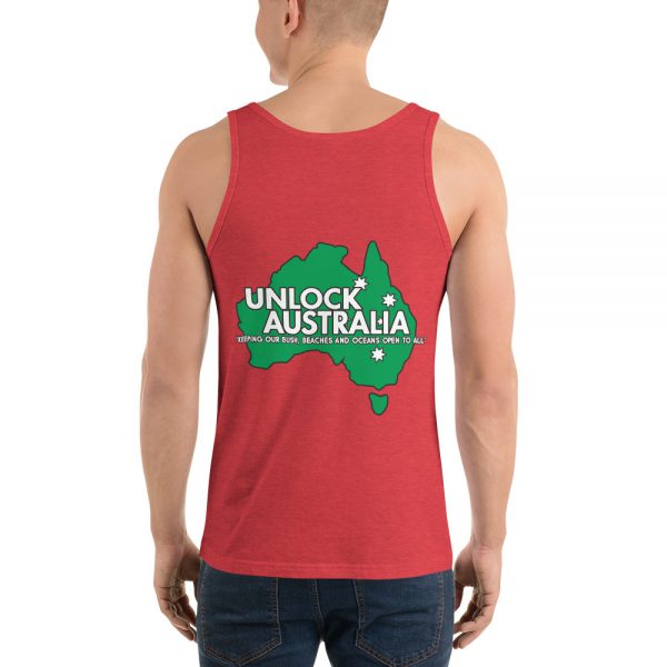 Unisex Tank Top - Unlock Australia - Keep Calm Design