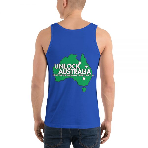 Unisex Tank Top - Unlock Australia - Keep Calm Design