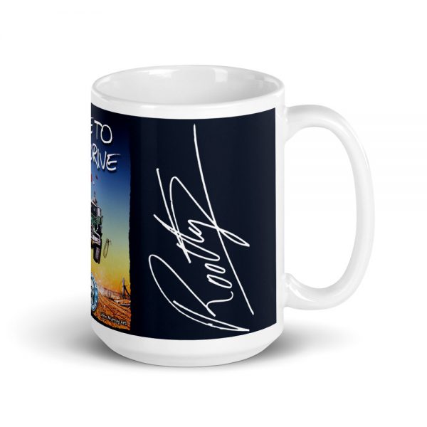 Ceramic Mug - Rooty Lifestyle - Live To 4WDrive Design