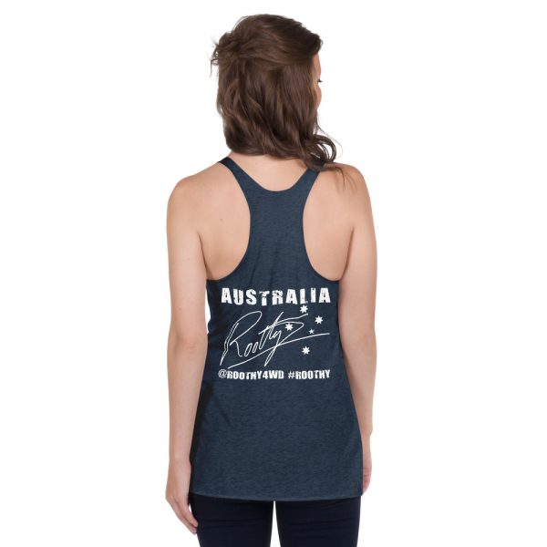 Women's Racerback Tank - Roothy Lifestyle - Live To 4WDrive Design