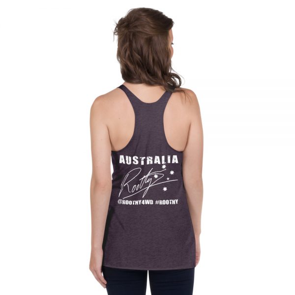 Women's Racerback Tank - Roothy Lifestyle - Live To 4WDrive Design