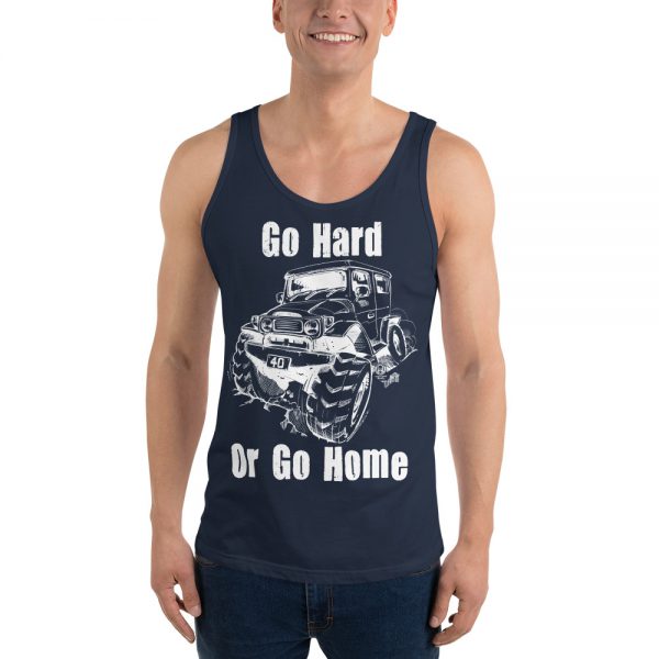 Unisex Tank Top - 40 Series - Go Hard Or Go Home