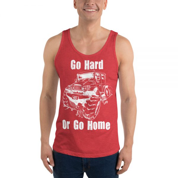 Unisex Tank Top - 40 Series - Go Hard Or Go Home