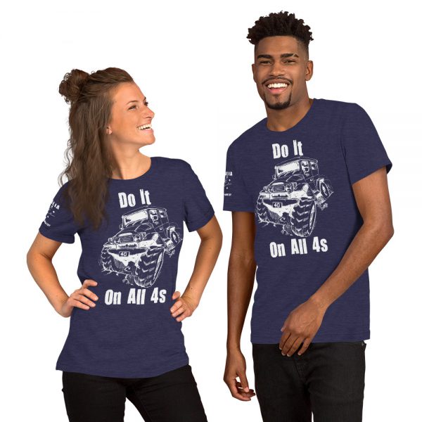 Unisex T-Shirt - 40 Series - Do It On All 4s Design